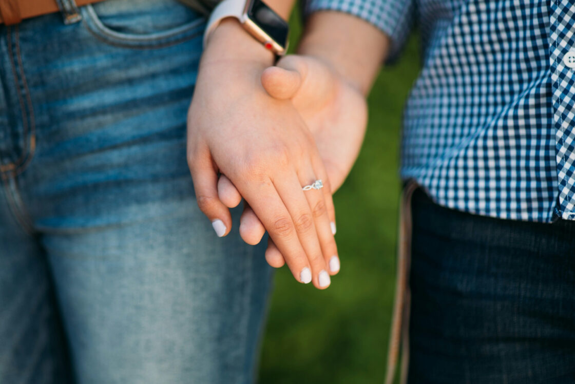 anello di fidanzamento solitario